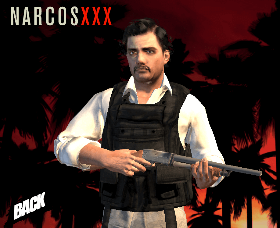 pablo character in narcos xxx game