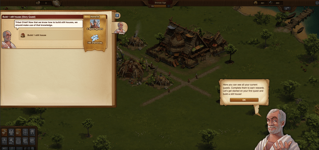 story mode of forgeofempires game